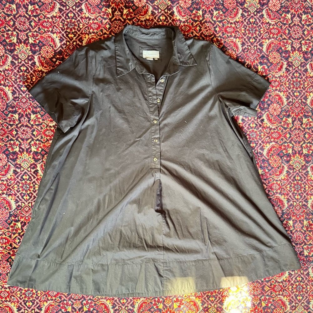 Anthropologie Classic Black Shirt